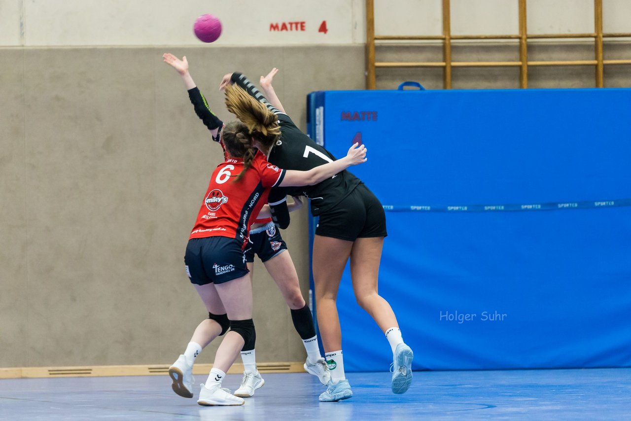 Bild 172 - B-Juniorinnen SG HH Nord - SV Henstedt Ulzburg : Ergebnis: 23:22